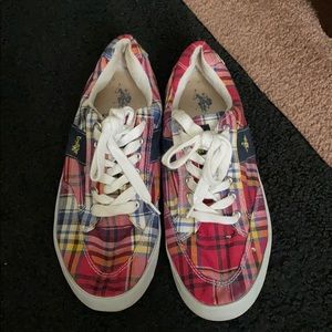 Plaid sneakers